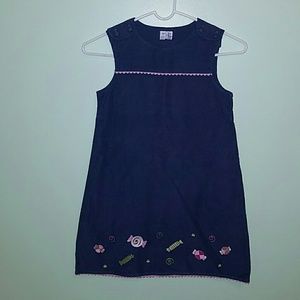 Orient expressed Sz 5  Blue Pink trim Embroidered